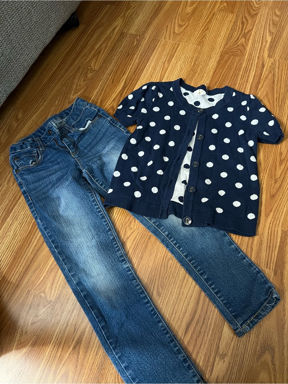 Arizona Jean Company Dark Blue Denim Jeans